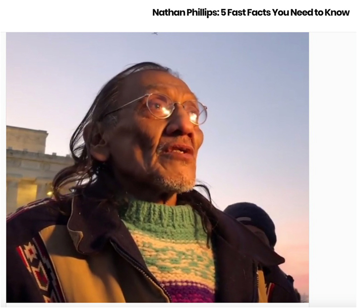 Nathan Phillips Fake Marine